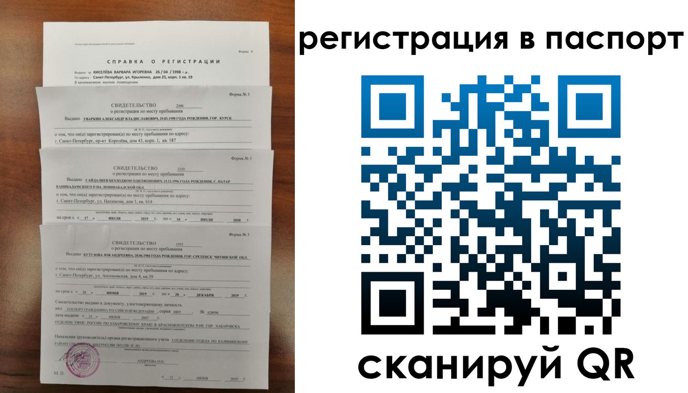 временная регистрация законно в Троицке